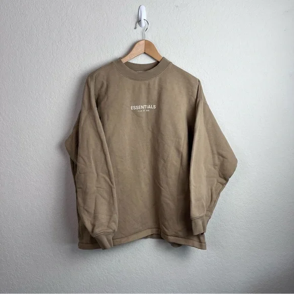 Essentials Fear Of God Sweatshirt Sweatshirt Oversized - Picture 5 of 15
